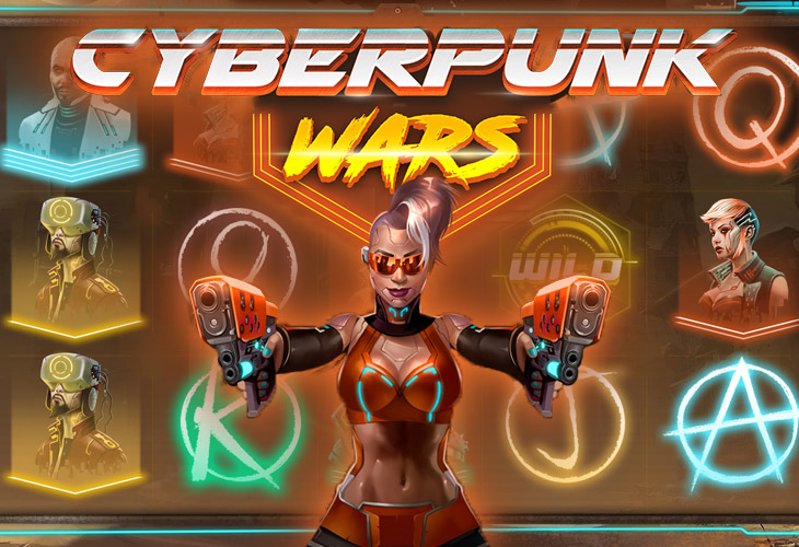 Cyberpunk Wars - Woohoo slot at Zamba Casino Casino