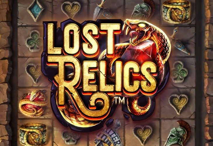Lost Relics - NetEnt slot at Zamba Casino Casino